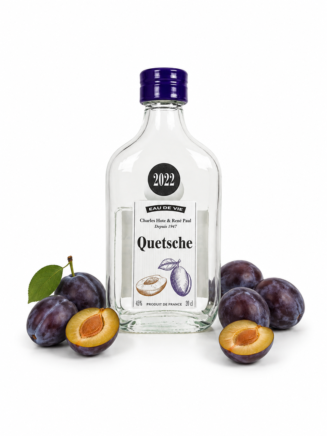 FLASQ EDV QUETSCH RENE PAUL 45% 20CL